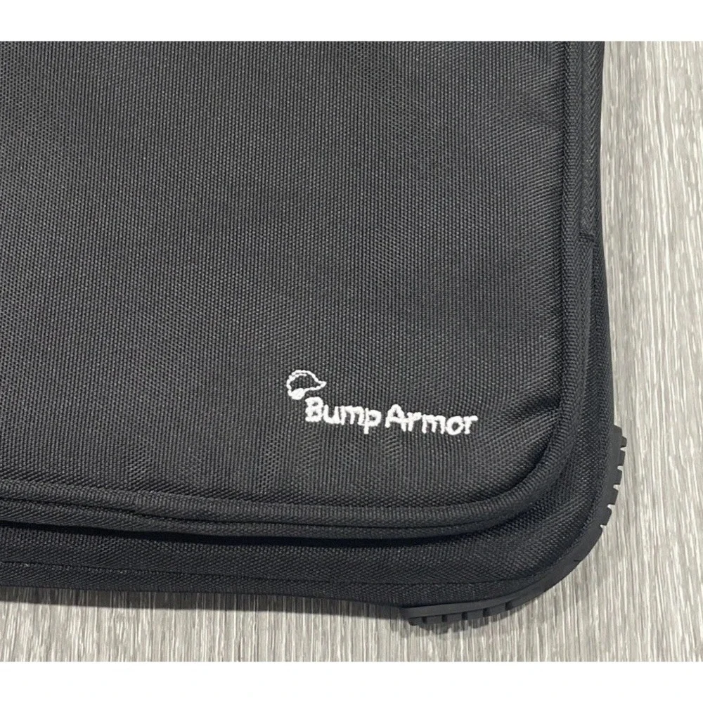 Bump Armor Tech-Pro Case W/ High Density‎ Foam Cases Black 9 1/2